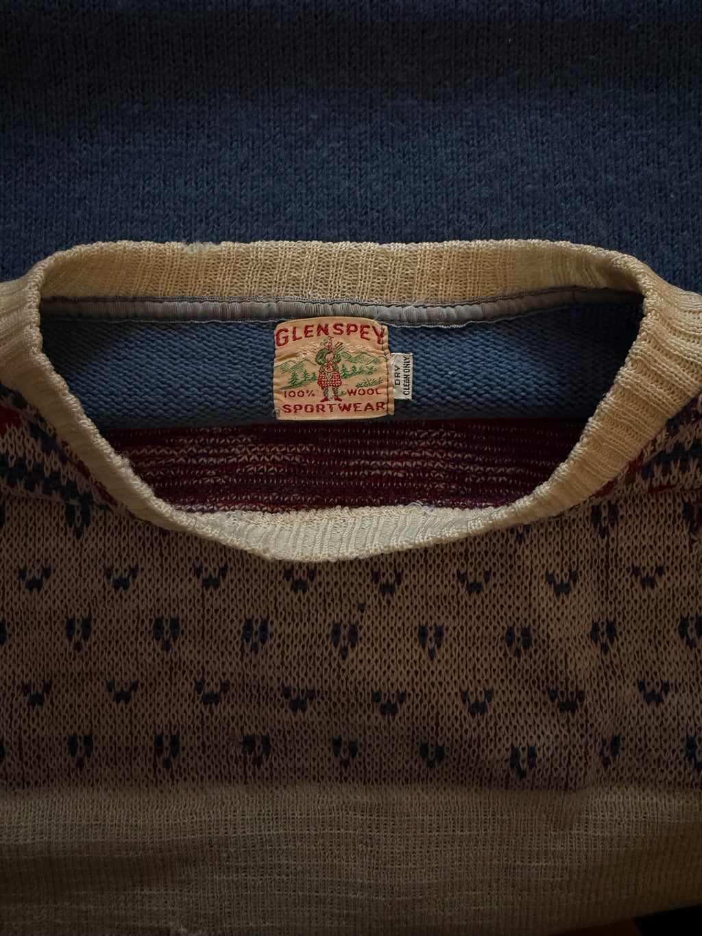 Wool Thunderbird Jacquard Sweater