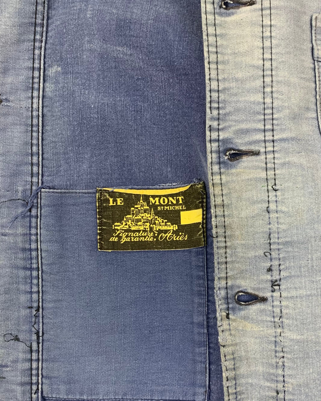 Le Mont-Saint-Michel Moleskin Chore Jacket