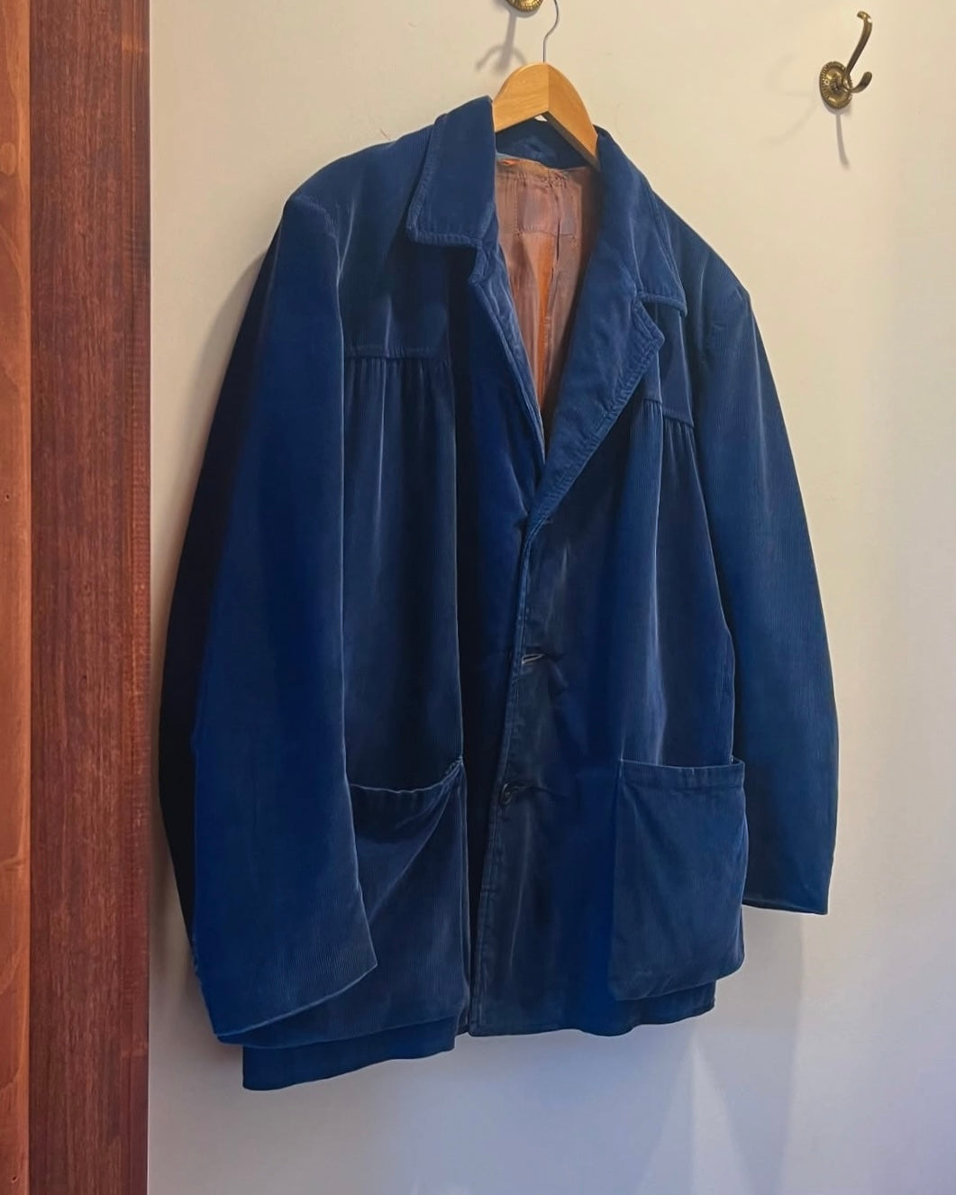 when was the blue corduroy jacket adopted as official dress Architect – LITTLE BROTHERS VINTAGE new with tags: black The double chest pocket YGroup_colourway-lauren Size:Pre-order XXS